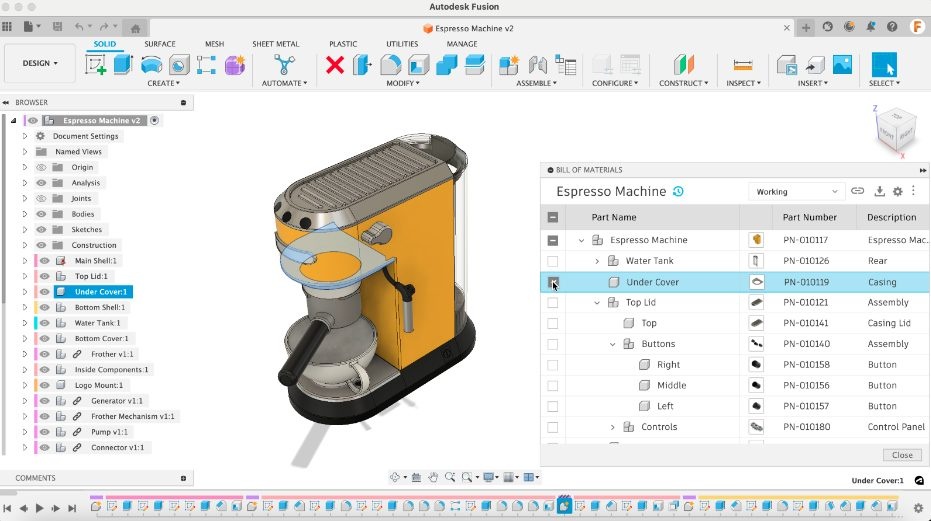 bom management software