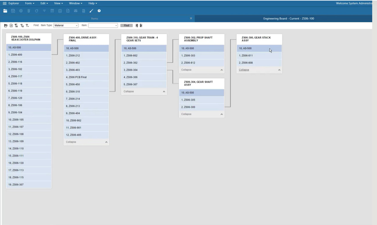 bom management software