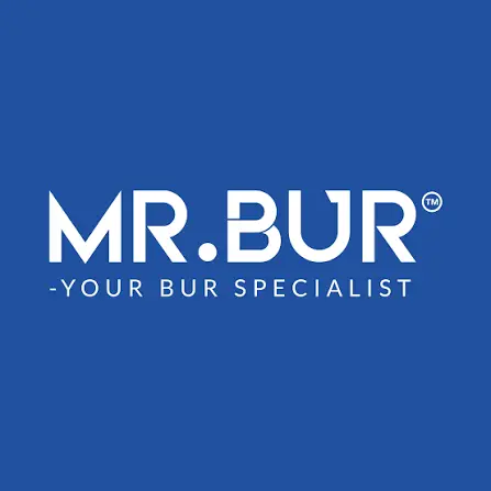 MR.BUR dental consumables brand logo