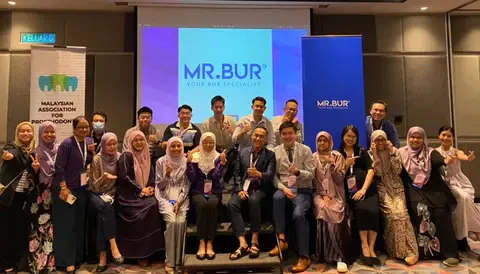MR.BUR dental bur specialist team event in Malaysia for dental healthcare professionals