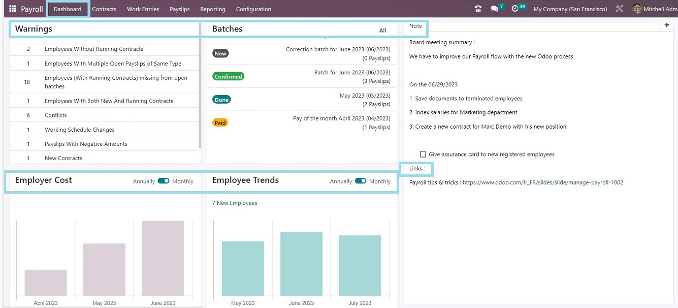 odoo payroll